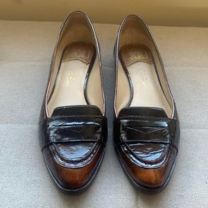 Cole Haan Nike Air Ombre Brown Penny Loafers Size 11